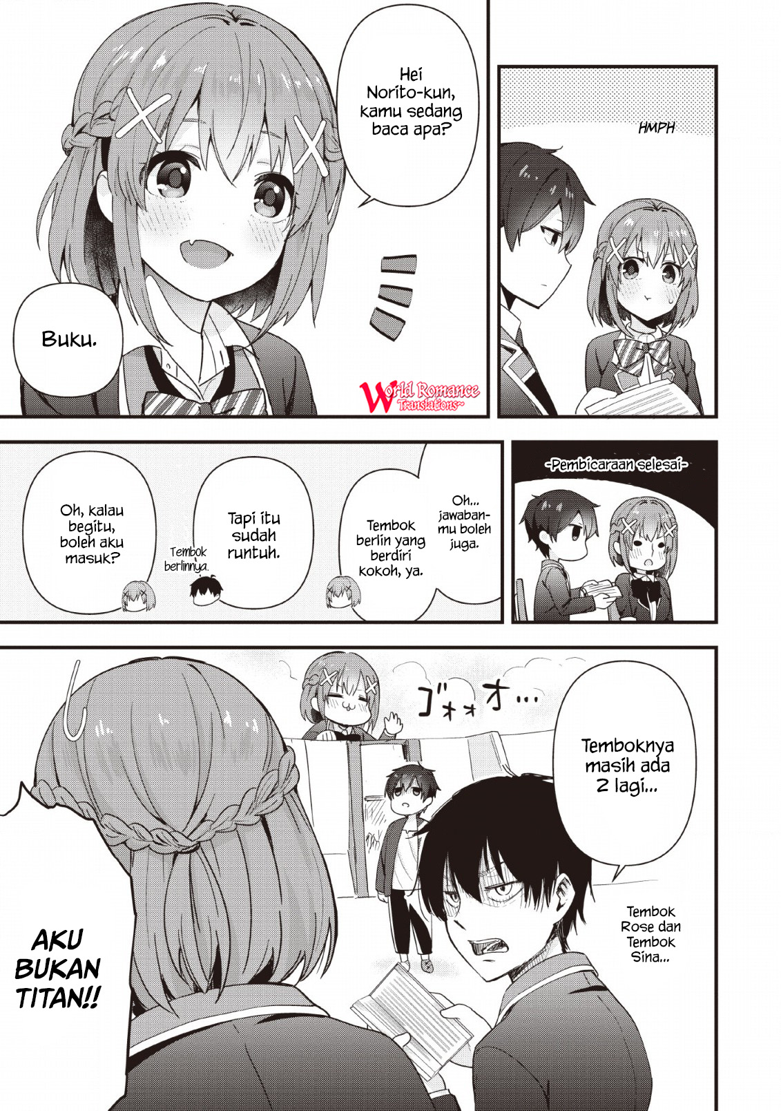 The Cute Girl Sitting Next to Me Is Trying to Make Me Fall in Love With Her as a Way to Ridicule Me, but the Tables Were Turned on Her Before She Knew It Chapter 01 Gambar 11